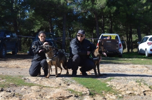 Demonstration of the two new Antipoison Dog Units of the LIFE Bonelli EastMed Project